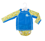 Zoocchini UPF50 Rash guard & Swim Diaper Set