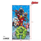 Totsafe Disney Marvel Quick Dry Microfiber Towels (Large)