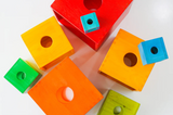 QToys Rainbow Nesting Boxes