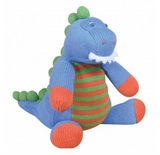 Zubels Handknit Cotton Doll 14" Tanner the Trex