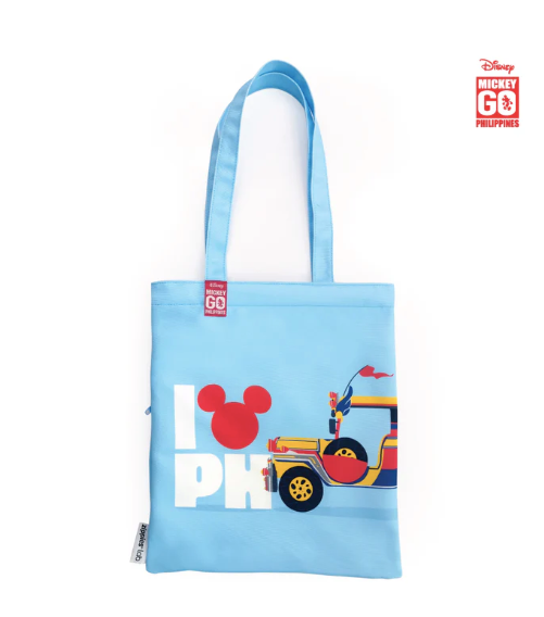 CLEARANCE SALE: Zippies Mickey Jeepney Reusable Tote Bag