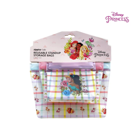 CLEARANCE SALE: Zippies Lab Disney Princess Floral Plaid Collection