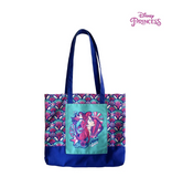 CLEARANCE SALE: Zippies Lab Disney Princess Ariel Pattern Ditsy Tote Bag