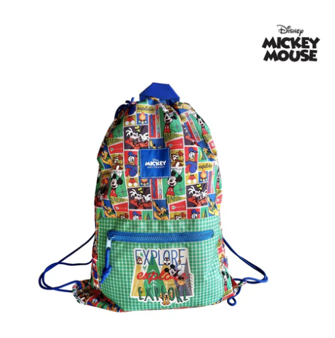 CLEARANCE SALE: Totsafe Mickey Mouse Outdoor Fun Collection Drawstring Backpack