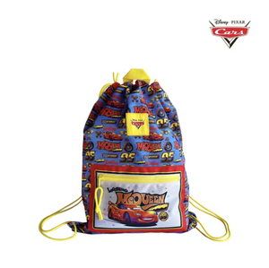 CLEARANCE SALE: Totsafe Disney Pixar Cars Classic Graphic Collection Drawstring Backpack