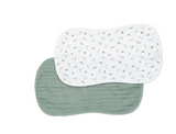 Lulujo Cotton Muslin Burp Cloth (Set of 2)