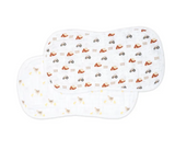 Lulujo Cotton Muslin Burp Cloth (Set of 2)