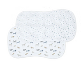 Lulujo Cotton Muslin Burp Cloth (Set of 2)