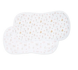 Lulujo Cotton Muslin Burp Cloth (Set of 2)