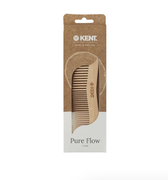 KENT Pure Flow Wooden Comb