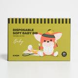 K-MOM Disposable Baby Bib 20's