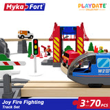 Myka Fort Joy Fire Fighting Track Set