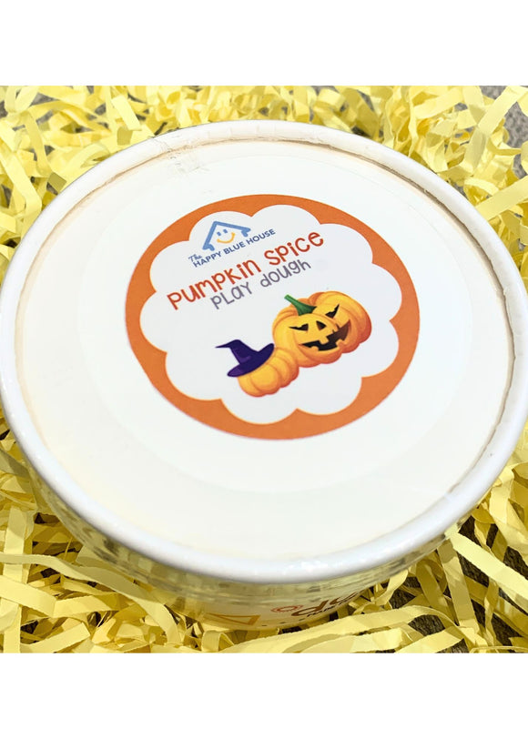 The Happy Blue House Halloween Playdough Tub