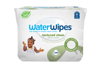 WaterWipes sensitive+ baby & toddler 4x60pk