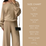 Artse Mnl Knitted Boatneck Pants Set
