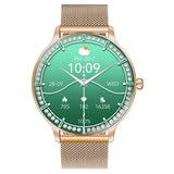 Promate 1.32" Curved AMOLED Screen Fitness Tracker Smartwatch w/ BT Calling