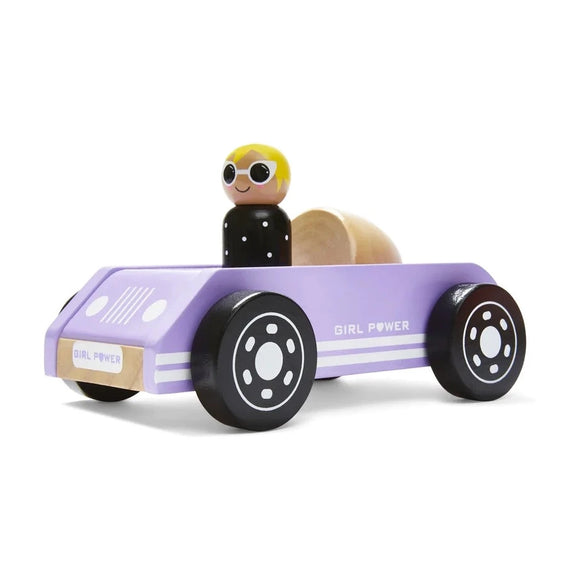 Anko Wooden Purple Sportscar