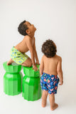 Zoocchini Boys Printed Swim Shorts