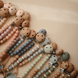 Mushie Eva Silicone Pacifier Clip