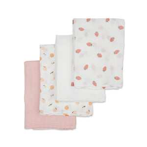 Lulujo Bamboo Muslin (set of 4)