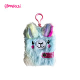 Glamfetti Critter Pals Plush Notebook Keychain