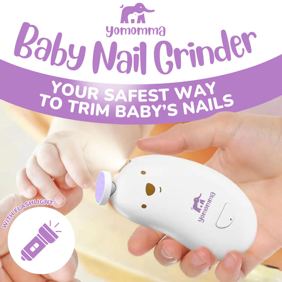 Yomomma Baby Electric Nail Trimmer with Light