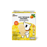 Baby Moby Kitchen Rice Teething Crackers - Pumpkin/Spinach (6 MONTHS UP)