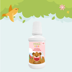 Nature to Nurture Kids Anticavity Fluoride Mouthwash 200ml