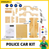 STANLEY Jr. DIY Police Car Kit