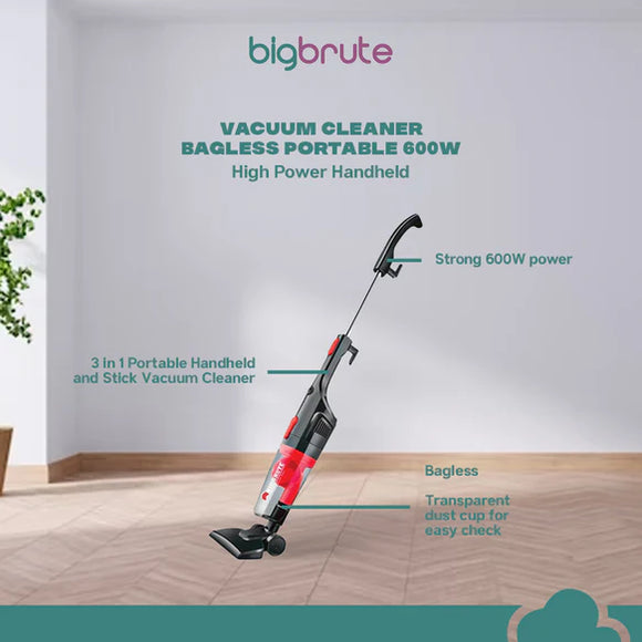 CLEARANCE: Big Brute Bagless Stick Vacuum Cleaner