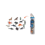 Bioplastic Mini Animals Tube Set