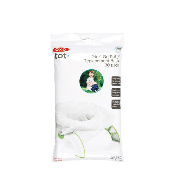 OXO Tot 2-in-1 Go Potty Replacement Bags – 30 Pack