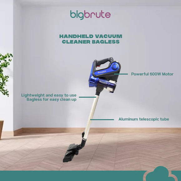 CLEARANCE: Big Brute Handheld Corded Vacuum Cleaner Bagless