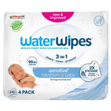 WaterWipes Biodegradable Pack of 4  x 60 pulls