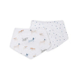 Lulujo Muslin Bandana Bibs