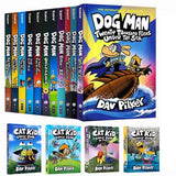 Little Fat Hugs Dog Man Books (Set of 16)