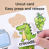 The Kiddie Concept Color Sorting Busy Book