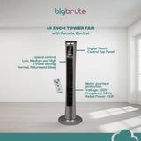 Big Brute 40" Tower Fan with Remote 20% OFF
