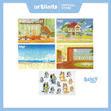 Artlings Bluey 4-Pack Cardboard Puzzles