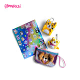 Glamfetti Critter Pals Accessory Set - Dog (Corgi + Beagie)