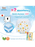 Moby Maxigel Premium Diaper Pants - XL