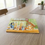 Artlings Bluey 4-Pack Cardboard Puzzles