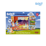 Artlings Puzzle Pals Bluey Kids Puzzle Collection