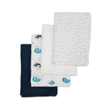 Lulujo Bamboo Muslin (set of 4)