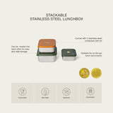 Citron - Stackable Stainless Steel Lunchbox