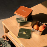 Citron - Stackable Stainless Steel Lunchbox