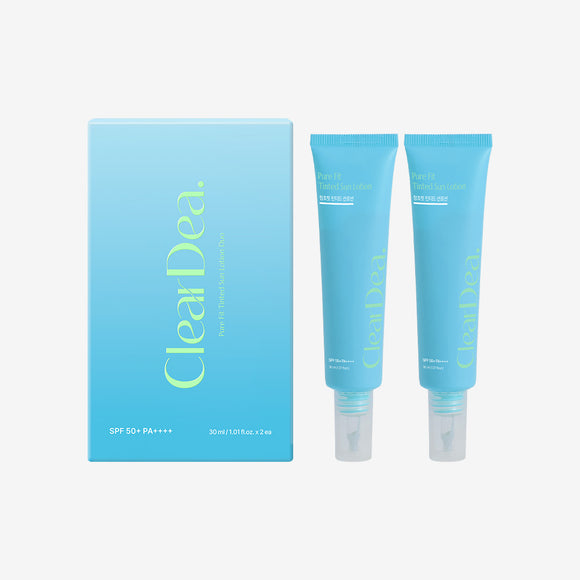 ClearDea Pure Fit Tinted Sun Lotion SPF 50+ PA++++ 30ml DUO