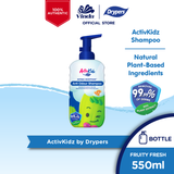ActivKidz Drypers AntiBac Moistfoam Shampoo 550ml