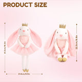 Mikee Fluffie Plush Doll 16" - Sofie the Bunny Princess
