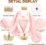 Mikee Fluffie Plush Doll 16" - Sofie the Bunny Princess